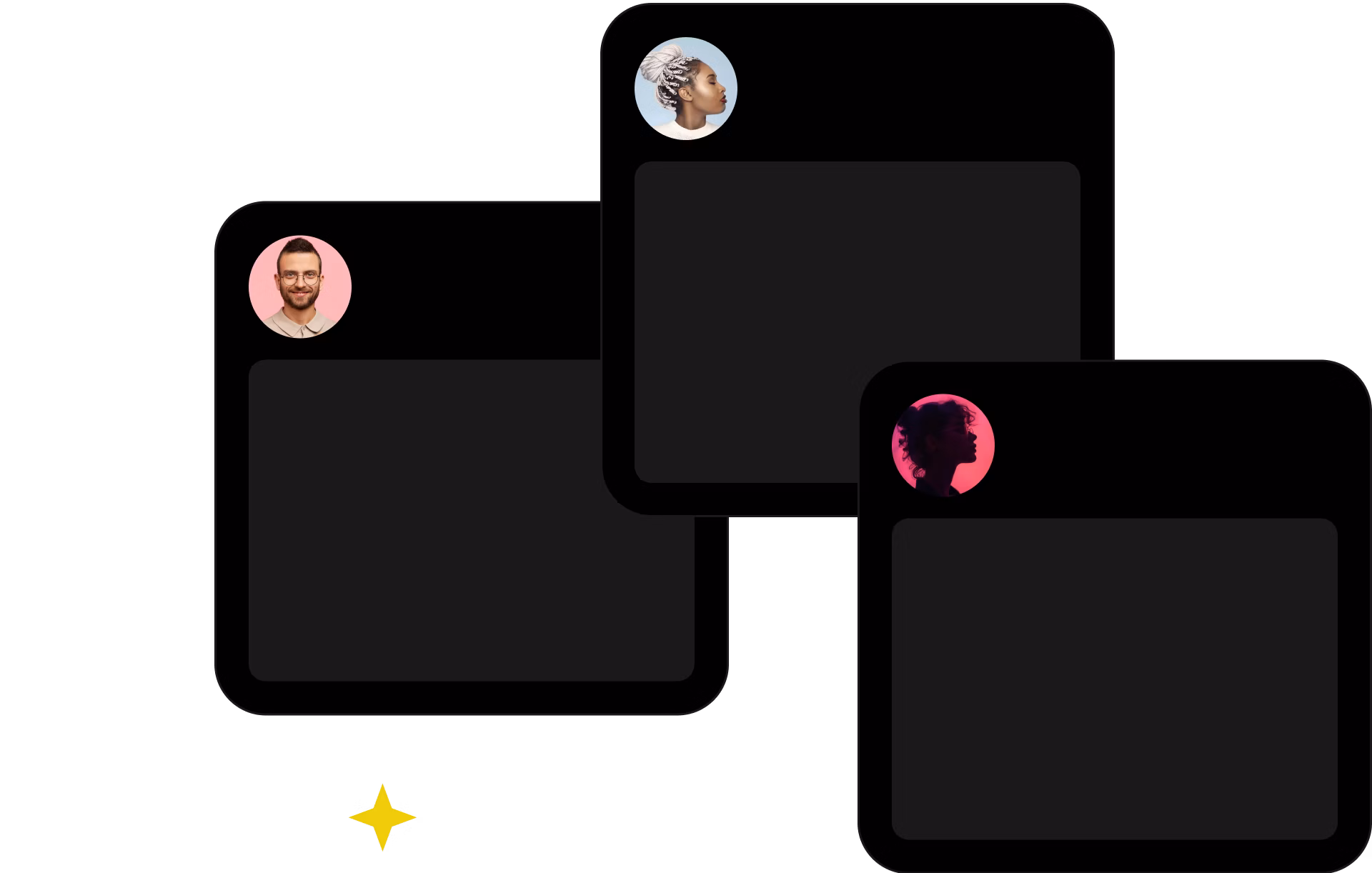 Label and artist portals interface