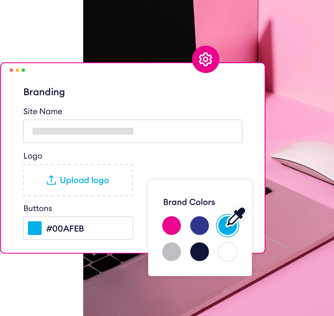 SaaS platform customization interface